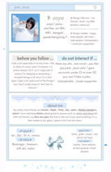 blue themme